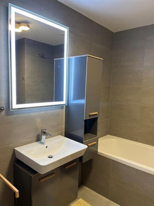 Apartman Holesovice,Balkon,Garaz Prague Exterior photo